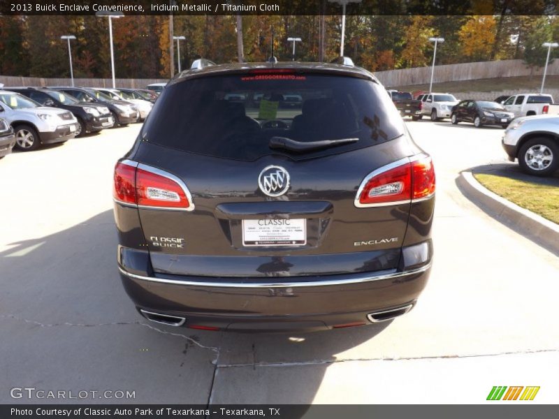 Iridium Metallic / Titanium Cloth 2013 Buick Enclave Convenience