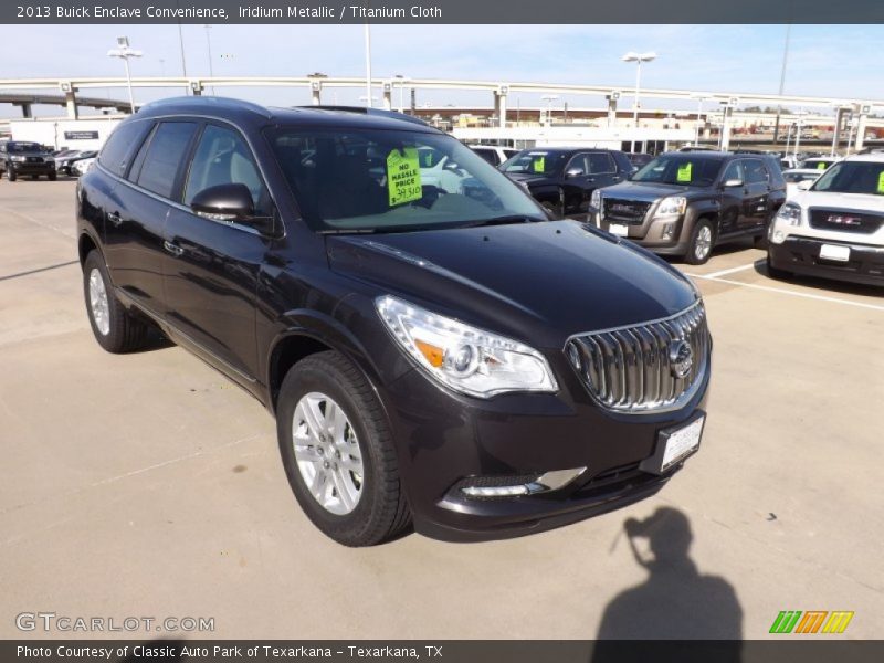 Iridium Metallic / Titanium Cloth 2013 Buick Enclave Convenience