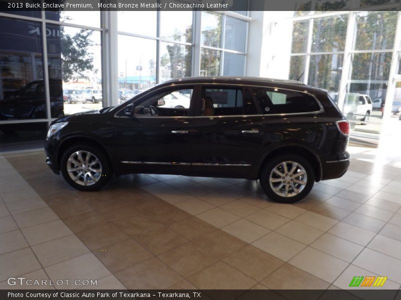 Mocha Bronze Metallic / Choccachino Leather 2013 Buick Enclave Premium