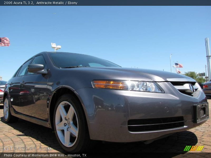 Anthracite Metallic / Ebony 2006 Acura TL 3.2