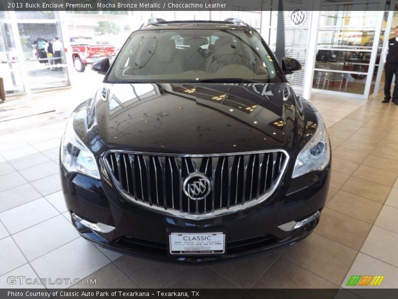 Mocha Bronze Metallic / Choccachino Leather 2013 Buick Enclave Premium