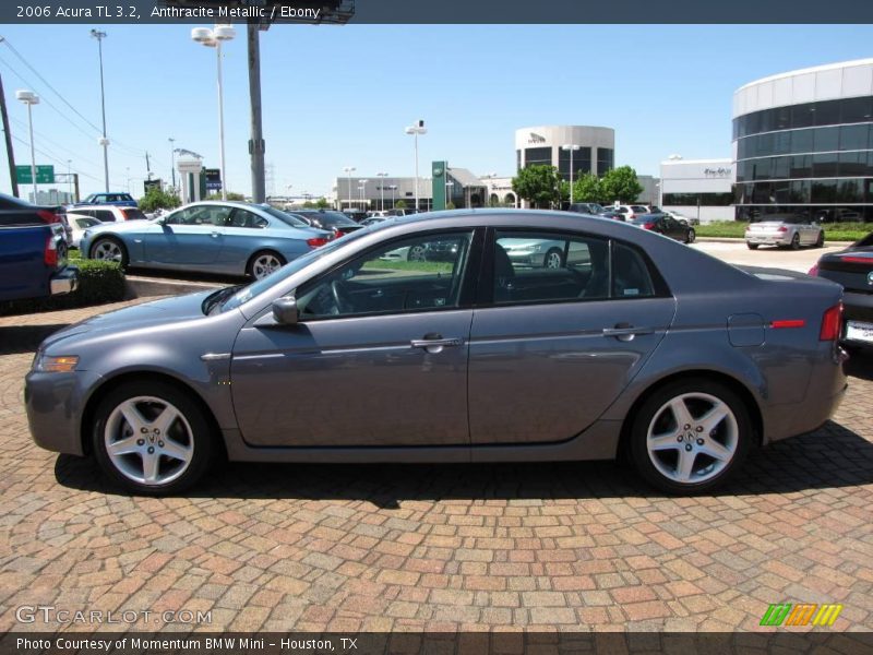 Anthracite Metallic / Ebony 2006 Acura TL 3.2