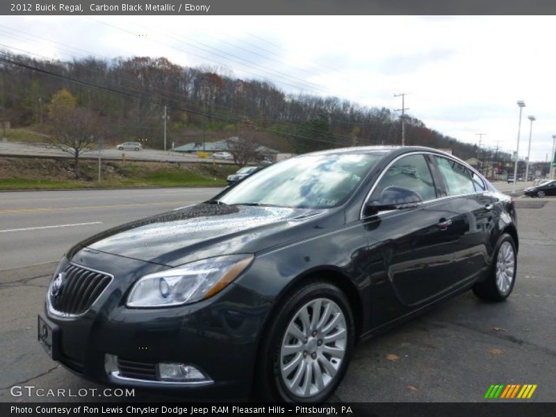 Carbon Black Metallic / Ebony 2012 Buick Regal