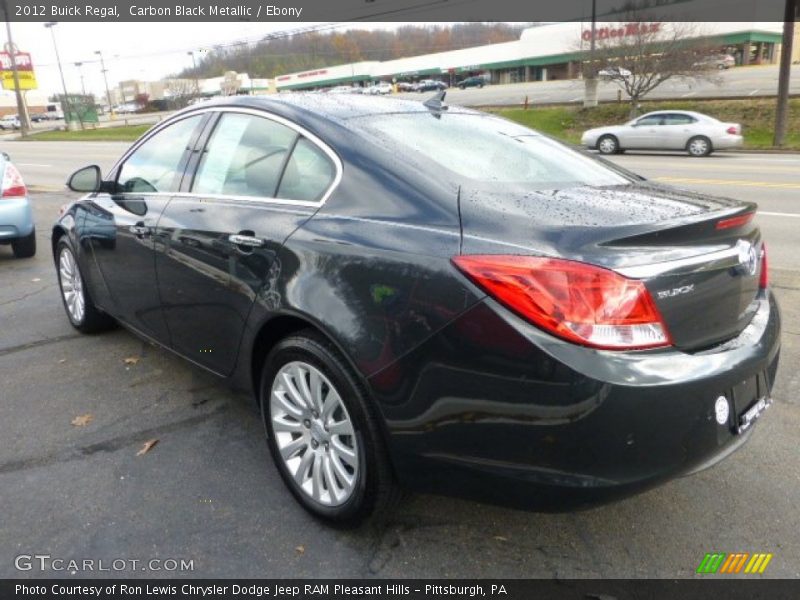 Carbon Black Metallic / Ebony 2012 Buick Regal