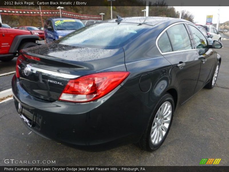 Carbon Black Metallic / Ebony 2012 Buick Regal