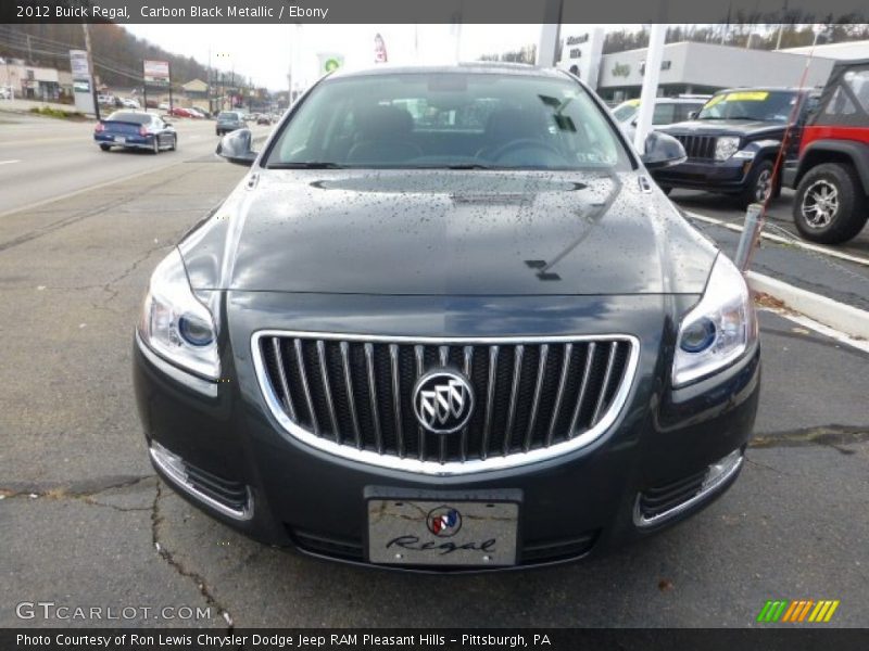 Carbon Black Metallic / Ebony 2012 Buick Regal