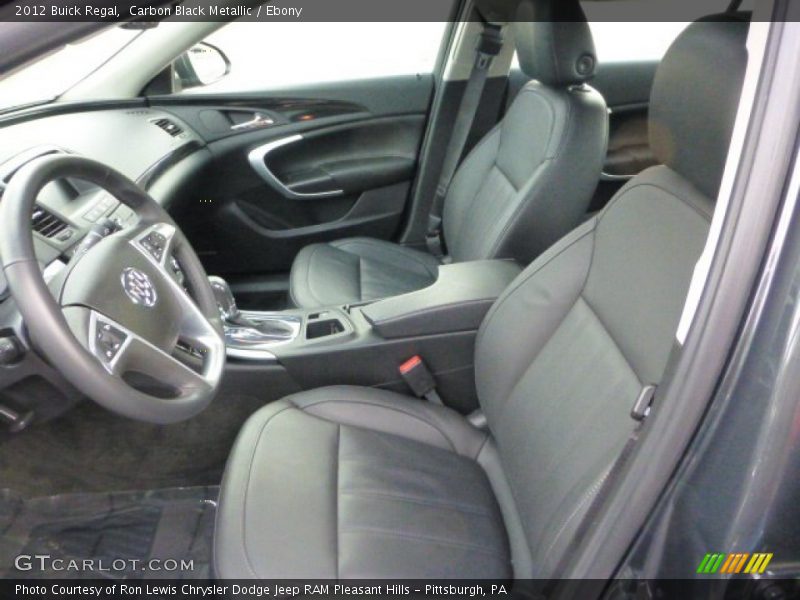 2012 Regal  Ebony Interior