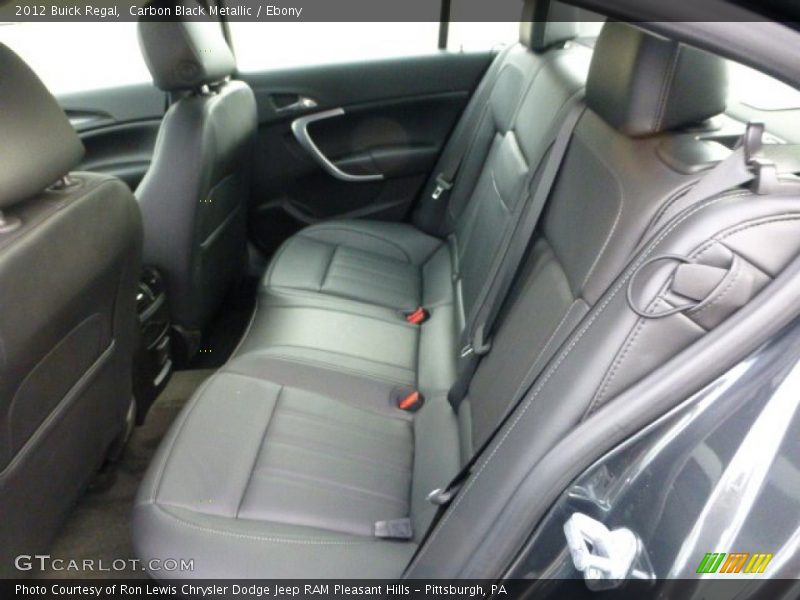 Rear Seat of 2012 Regal 
