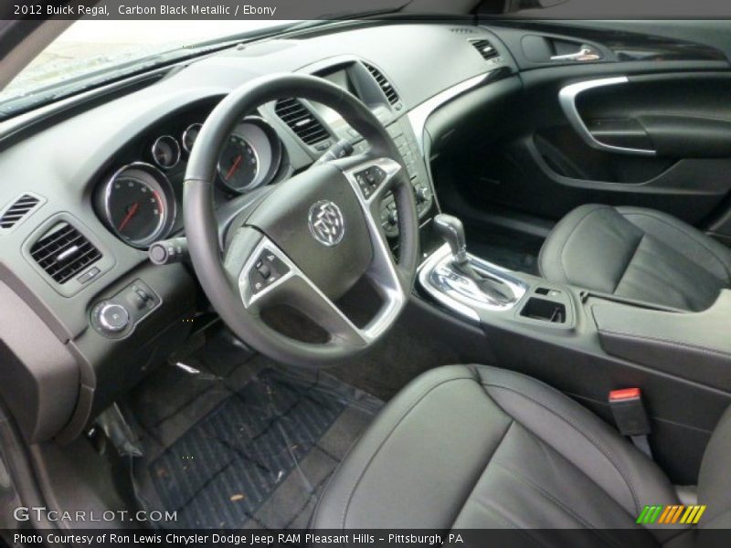  2012 Regal  Ebony Interior