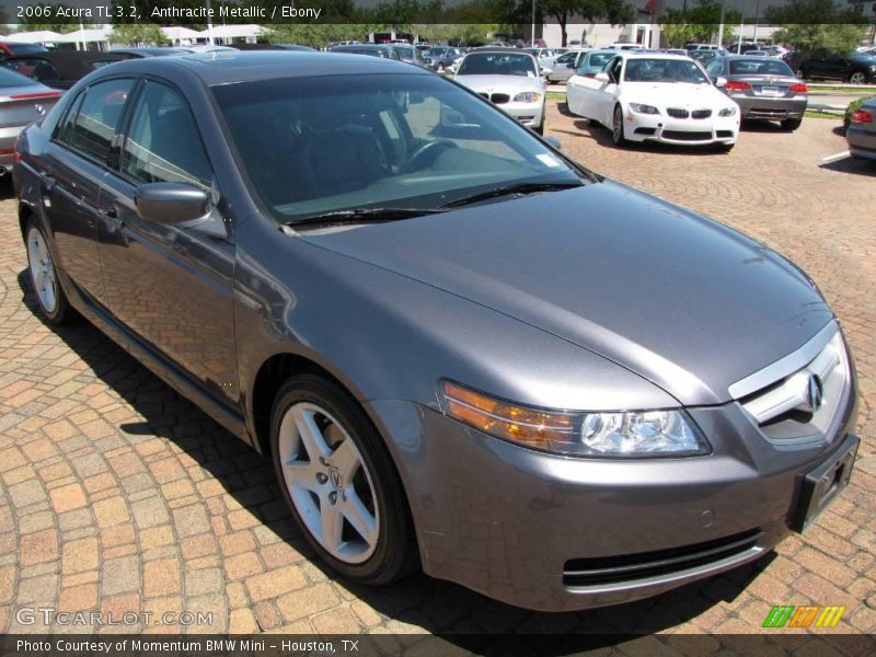 Anthracite Metallic / Ebony 2006 Acura TL 3.2