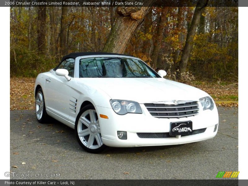 Alabaster White / Dark Slate Gray 2006 Chrysler Crossfire Limited Roadster