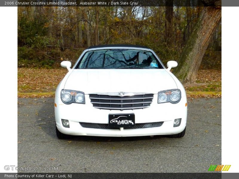 Alabaster White / Dark Slate Gray 2006 Chrysler Crossfire Limited Roadster