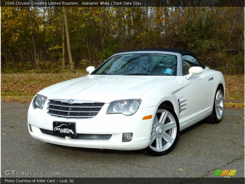 Alabaster White / Dark Slate Gray 2006 Chrysler Crossfire Limited Roadster