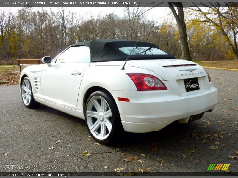Alabaster White / Dark Slate Gray 2006 Chrysler Crossfire Limited Roadster
