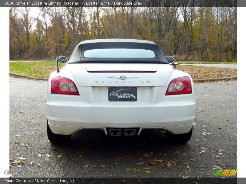 Alabaster White / Dark Slate Gray 2006 Chrysler Crossfire Limited Roadster