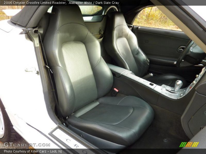 Alabaster White / Dark Slate Gray 2006 Chrysler Crossfire Limited Roadster