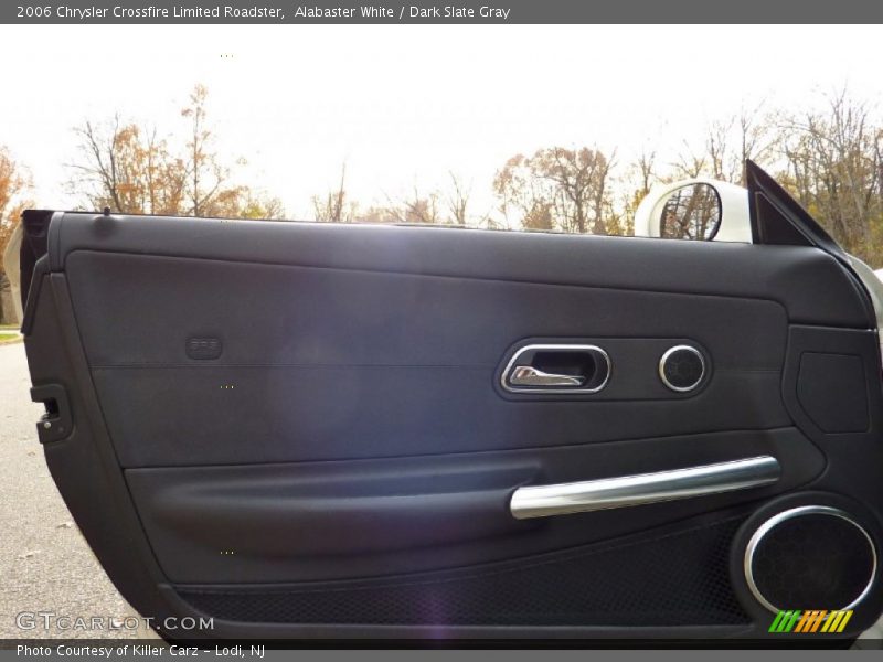 Alabaster White / Dark Slate Gray 2006 Chrysler Crossfire Limited Roadster