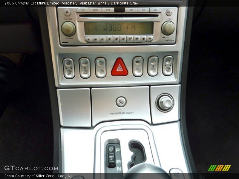 Controls of 2006 Crossfire Limited Roadster