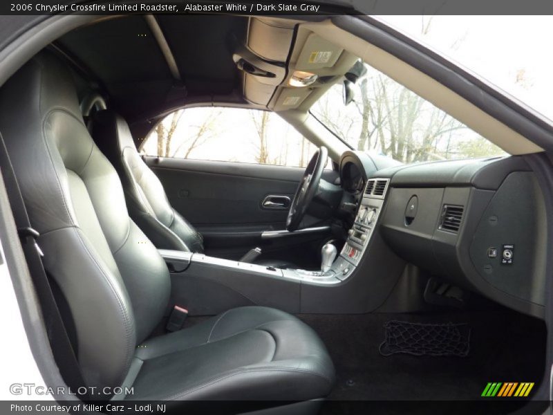 Alabaster White / Dark Slate Gray 2006 Chrysler Crossfire Limited Roadster
