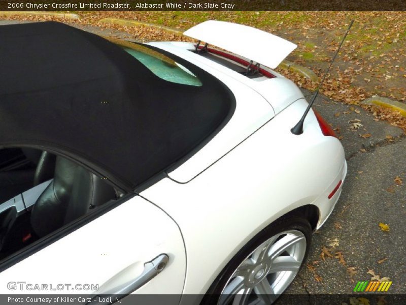 Alabaster White / Dark Slate Gray 2006 Chrysler Crossfire Limited Roadster