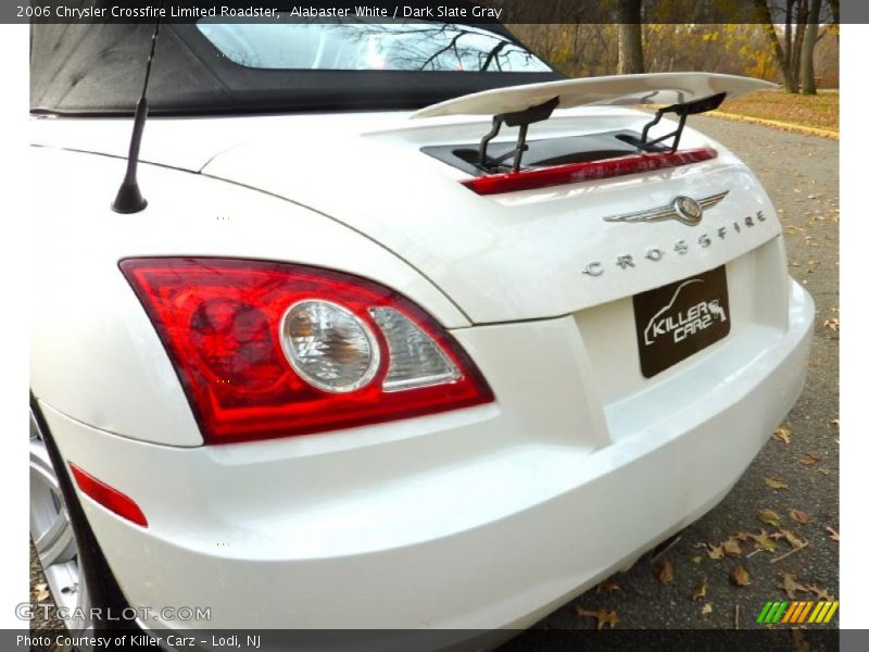 Alabaster White / Dark Slate Gray 2006 Chrysler Crossfire Limited Roadster