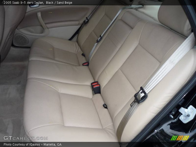Black / Sand Beige 2005 Saab 9-5 Aero Sedan