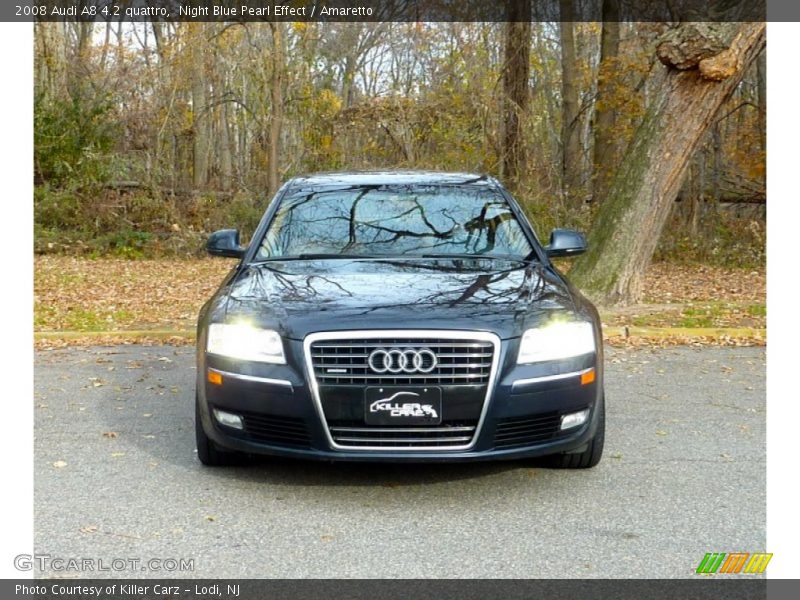 Night Blue Pearl Effect / Amaretto 2008 Audi A8 4.2 quattro