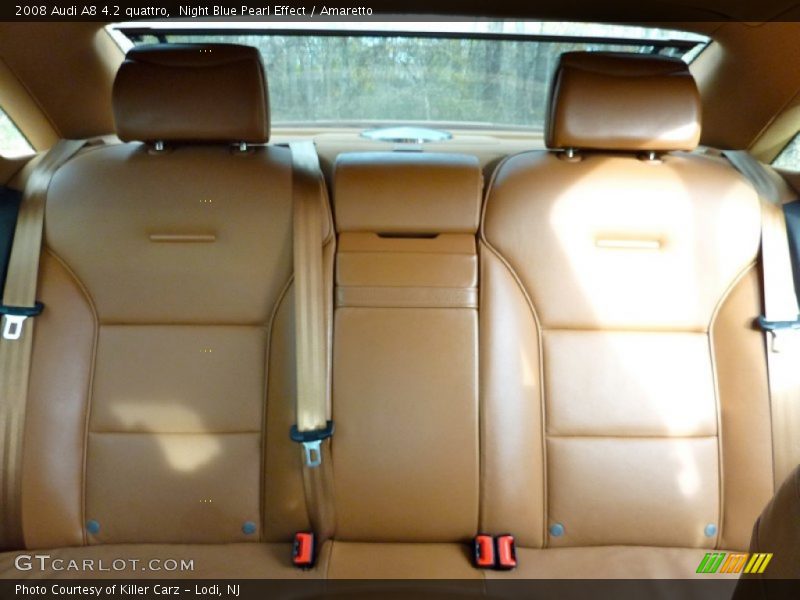 Night Blue Pearl Effect / Amaretto 2008 Audi A8 4.2 quattro