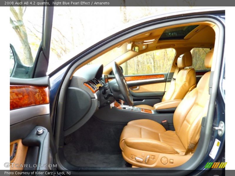  2008 A8 4.2 quattro Amaretto Interior