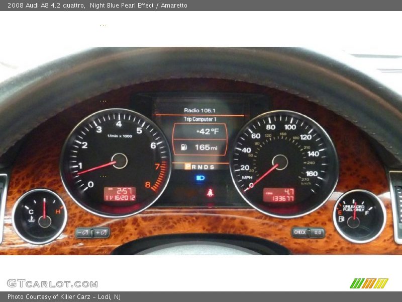  2008 A8 4.2 quattro 4.2 quattro Gauges