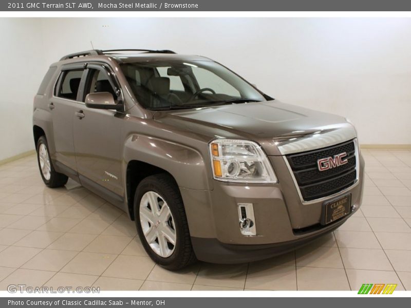 Mocha Steel Metallic / Brownstone 2011 GMC Terrain SLT AWD