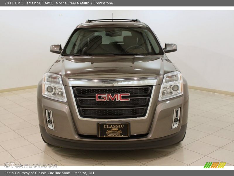 Mocha Steel Metallic / Brownstone 2011 GMC Terrain SLT AWD