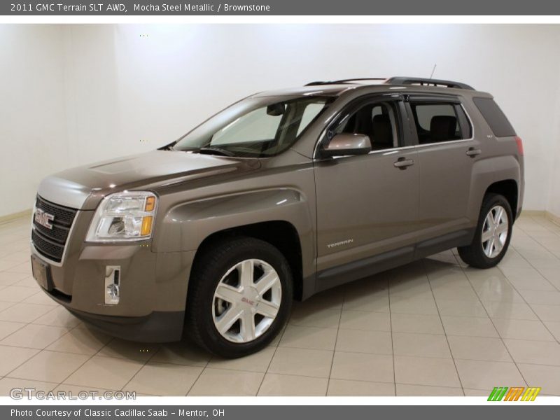 Mocha Steel Metallic / Brownstone 2011 GMC Terrain SLT AWD