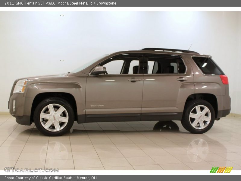 Mocha Steel Metallic / Brownstone 2011 GMC Terrain SLT AWD