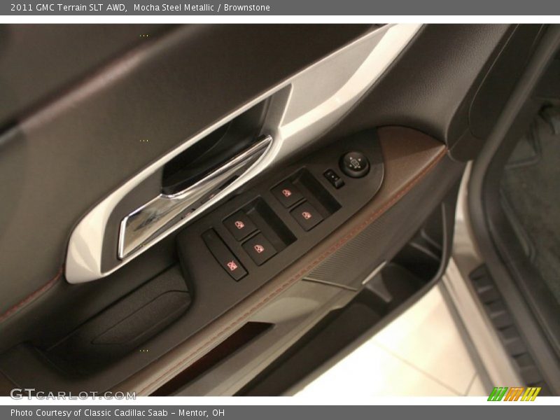 Mocha Steel Metallic / Brownstone 2011 GMC Terrain SLT AWD