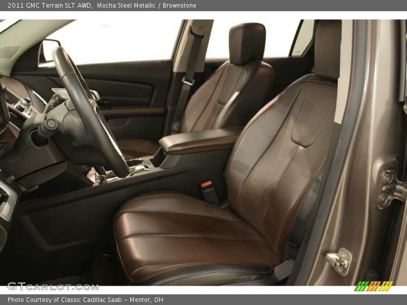 Mocha Steel Metallic / Brownstone 2011 GMC Terrain SLT AWD