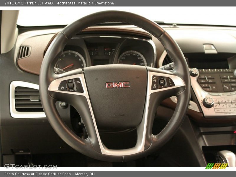 Mocha Steel Metallic / Brownstone 2011 GMC Terrain SLT AWD