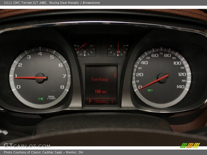 Mocha Steel Metallic / Brownstone 2011 GMC Terrain SLT AWD