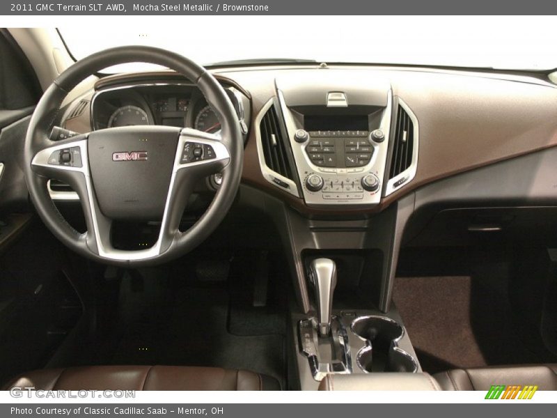 Mocha Steel Metallic / Brownstone 2011 GMC Terrain SLT AWD