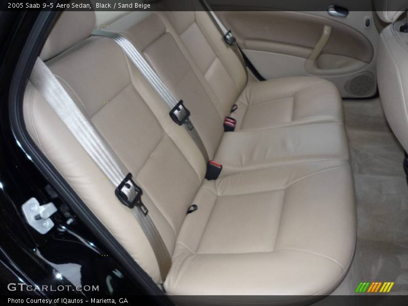 Black / Sand Beige 2005 Saab 9-5 Aero Sedan