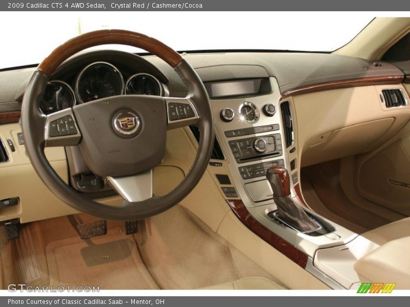 Dashboard of 2009 CTS 4 AWD Sedan