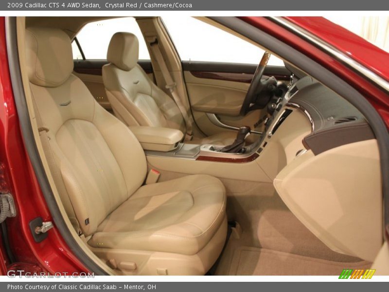 Front Seat of 2009 CTS 4 AWD Sedan