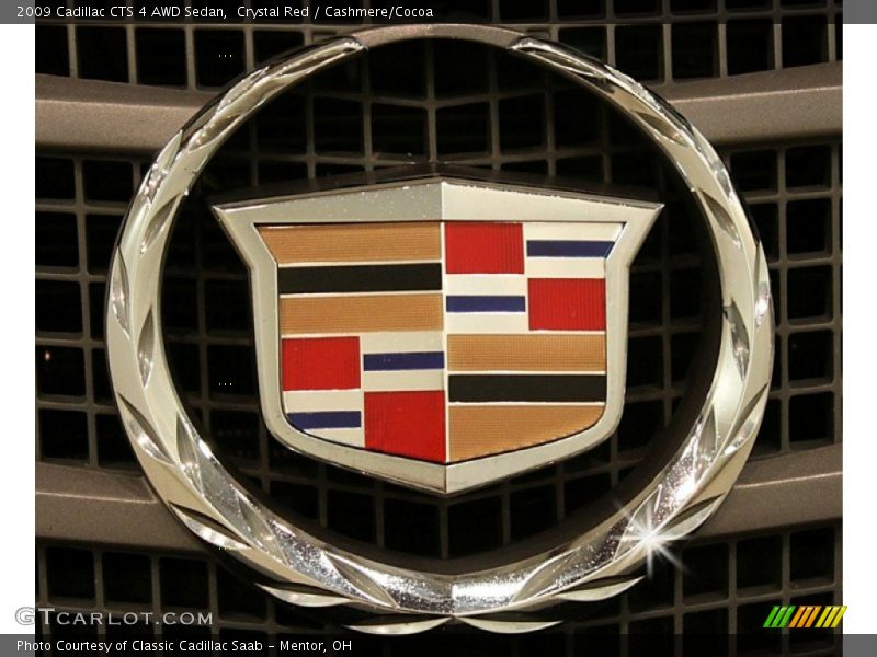 Cadillac Crest - 2009 Cadillac CTS 4 AWD Sedan