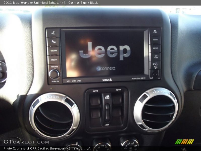 Cosmos Blue / Black 2011 Jeep Wrangler Unlimited Sahara 4x4