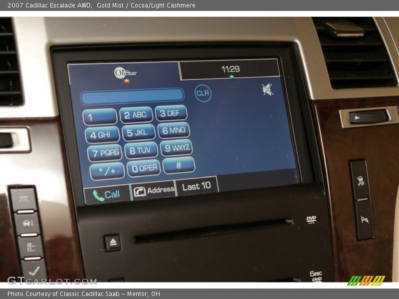 Gold Mist / Cocoa/Light Cashmere 2007 Cadillac Escalade AWD