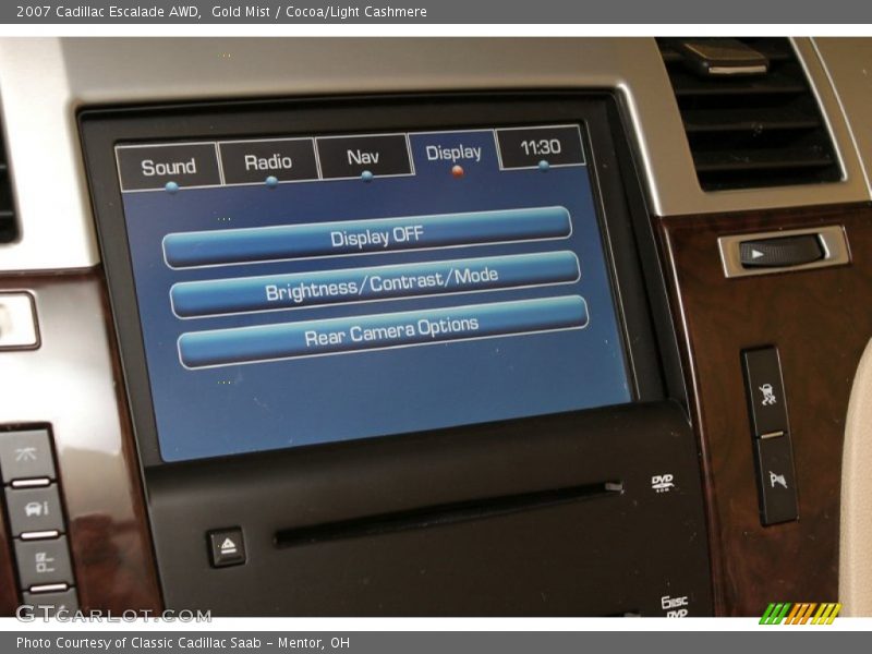 Gold Mist / Cocoa/Light Cashmere 2007 Cadillac Escalade AWD