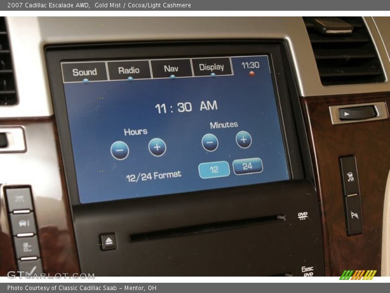 Gold Mist / Cocoa/Light Cashmere 2007 Cadillac Escalade AWD
