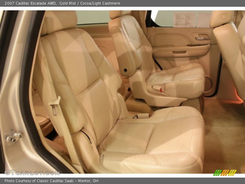 Gold Mist / Cocoa/Light Cashmere 2007 Cadillac Escalade AWD