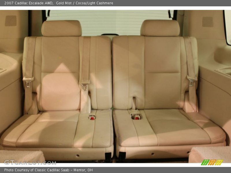 Gold Mist / Cocoa/Light Cashmere 2007 Cadillac Escalade AWD