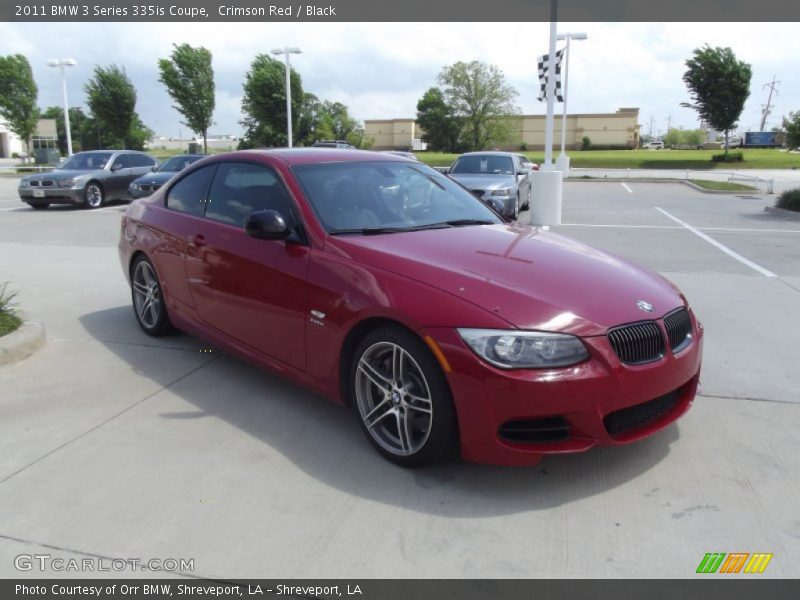 Crimson Red / Black 2011 BMW 3 Series 335is Coupe